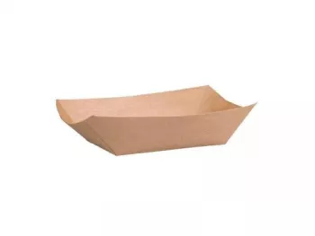 Tacka łódka brązowa 162x117x41mm 375ml 250szt.